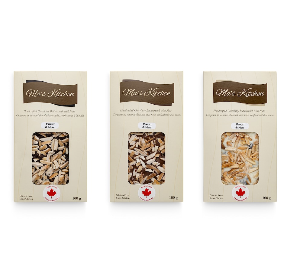 Image 737789.jpg, Product 737-789 / Price $59.99, Ma's Kitchen Six Fruit and Nut Butternut Crunch Bars from Ma's Kitchen on TSC.ca's Kitchen department