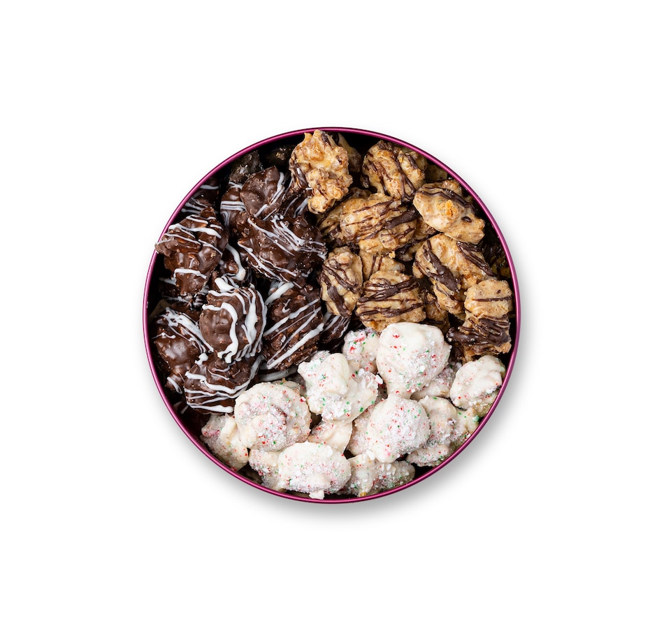 Image 737790.jpg, Product 737-790 / Price $24.99, Ma's Kitchen Crunch Cluster Mix in Keepsake Pink Tin (300 g) from Ma's Kitchen on TSC.ca's Kitchen department