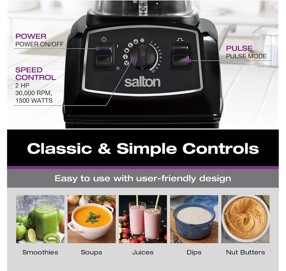 Image 737860_ALTMORE2.jpg, Product 737-860 / Price $229.99, Salton Professional Grade Power Blender from Salton on TSC.ca's Kitchen department