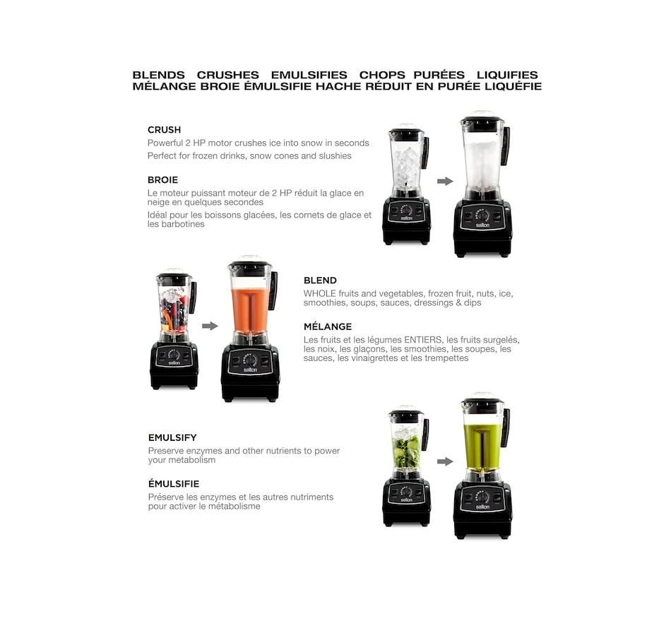 Image 737860_ALTMORE7.jpg, Product 737-860 / Price $229.99, Salton Professional Grade Power Blender from Salton on TSC.ca's Kitchen department