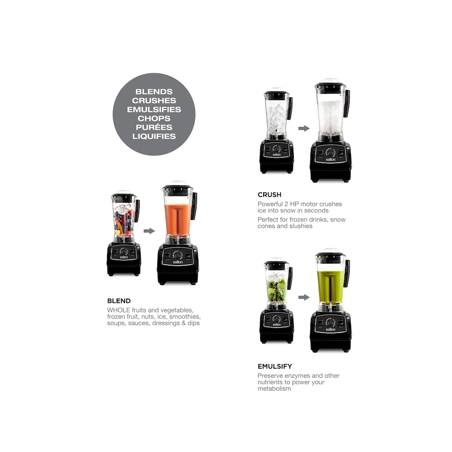 Image 737860_ALTMORE8.jpg, Product 737-860 / Price $229.99, Salton Professional Grade Power Blender from Salton on TSC.ca's Kitchen department