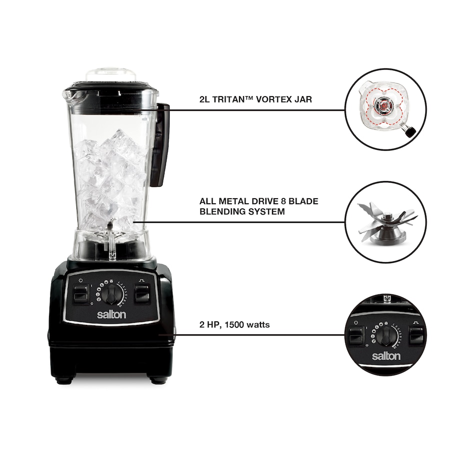 Image 737860_ALTMORE9.jpg, Product 737-860 / Price $229.99, Salton Professional Grade Power Blender from Salton on TSC.ca's Kitchen department