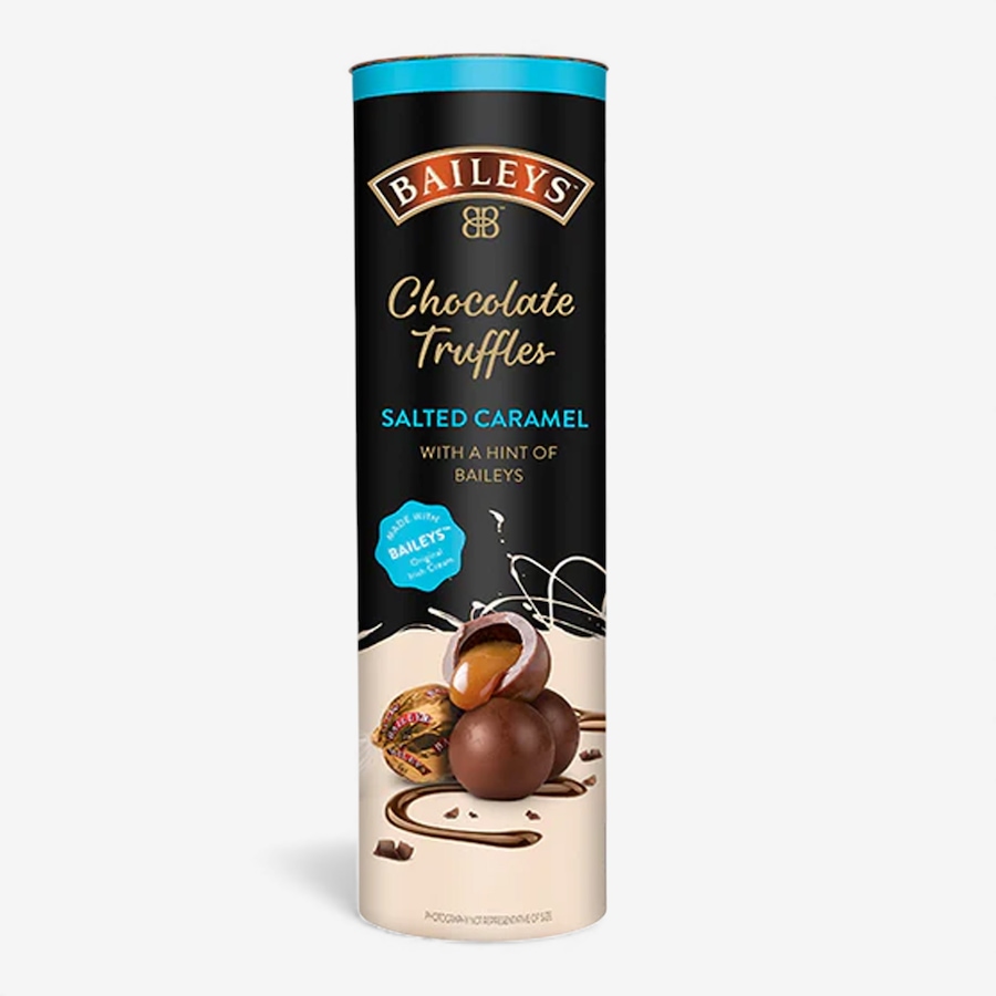 Image 737861.jpg, Product 737-861 / Price $49.95, Baileys Salted Caramel Truffles Tube (320 g) from Dolce & Gourmando on TSC.ca's Kitchen department