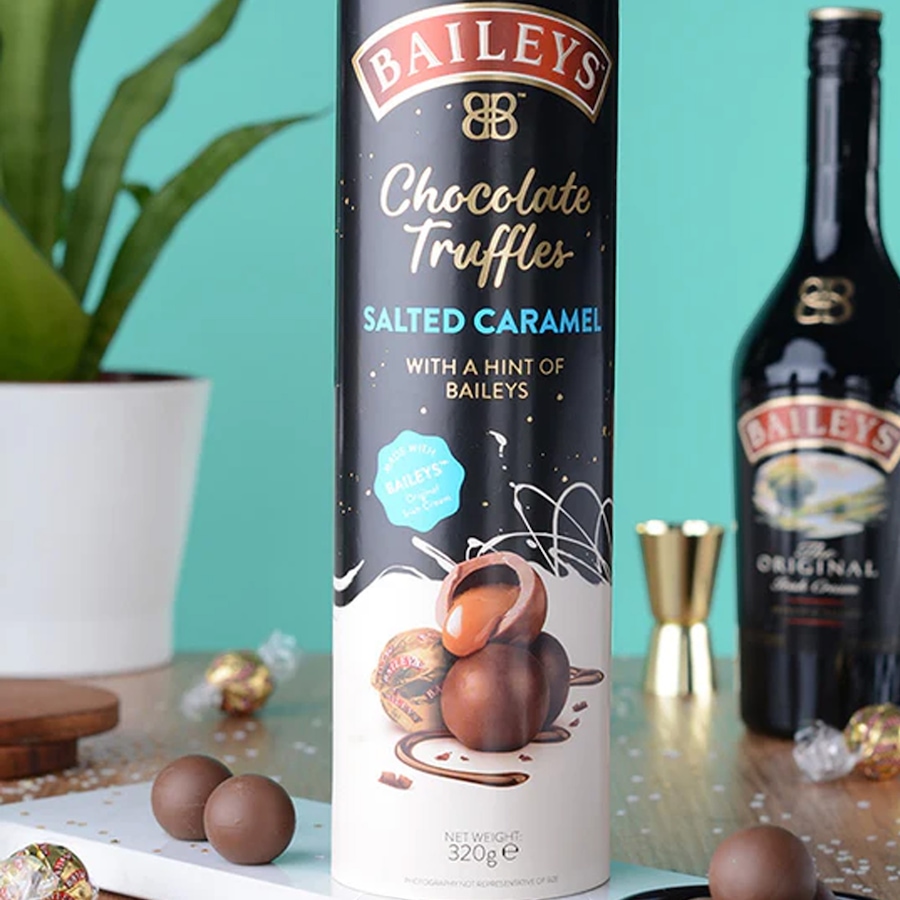 Image 737861_ALTMORE1.jpg, Product 737-861 / Price $49.95, Baileys Salted Caramel Truffles Tube (320 g) from Dolce & Gourmando on TSC.ca's Kitchen department