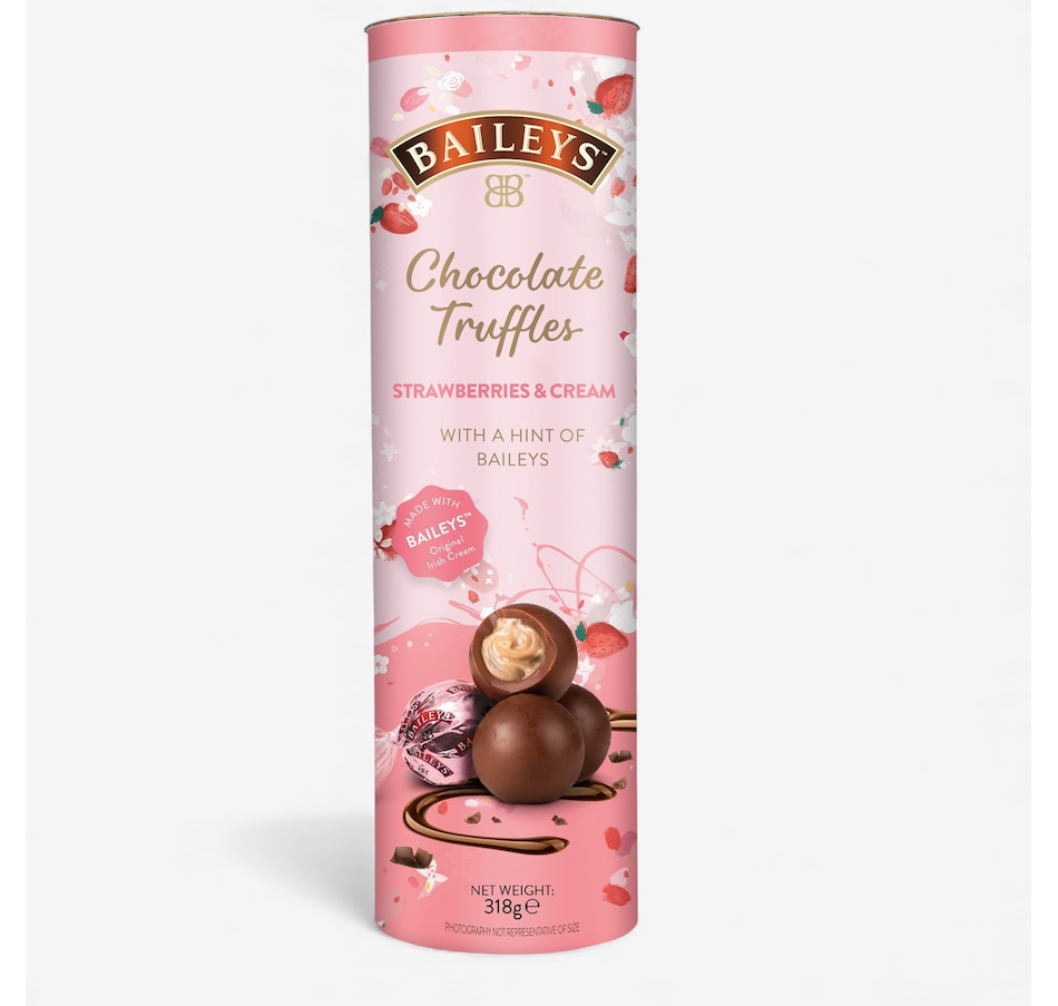Image 737862.jpg, Product 737-862 / Price $49.95, Baileys Strawberries and Cream Truffles Tube (318 g) from Dolce & Gourmando on TSC.ca's Kitchen department