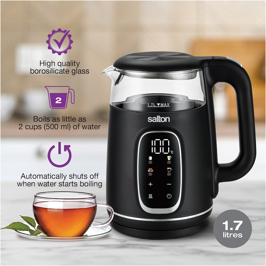 Image 737864_ALTMORE8.jpg, Product 737-864 / Price $49.99, Salton Digital Variable Kettle 1.7L from Salton on TSC.ca's Kitchen department