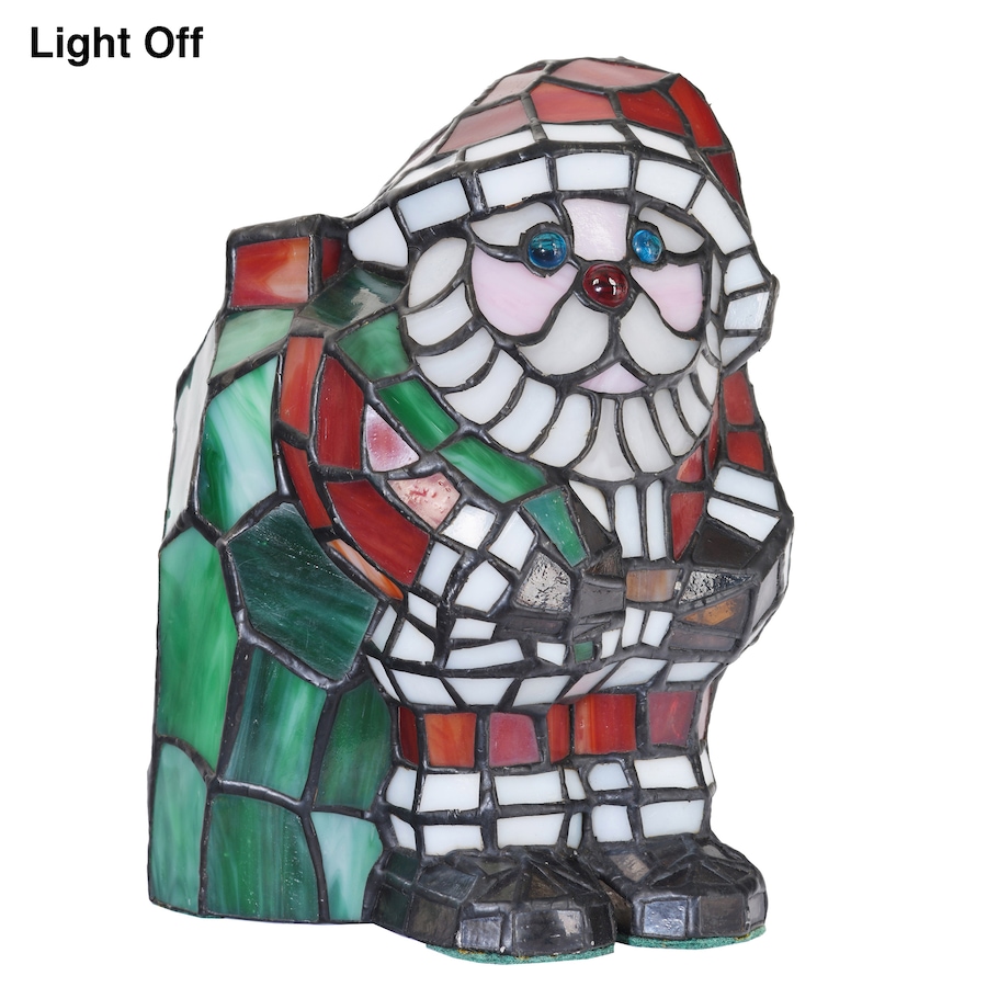 Image 737868_ALTMORE1.jpg, Product 737-868 / Price $159.99, Fine Art Lighting Santa Claus Stained Glass Night Lamp from Fine Art Lighting on TSC.ca's Home & Garden department