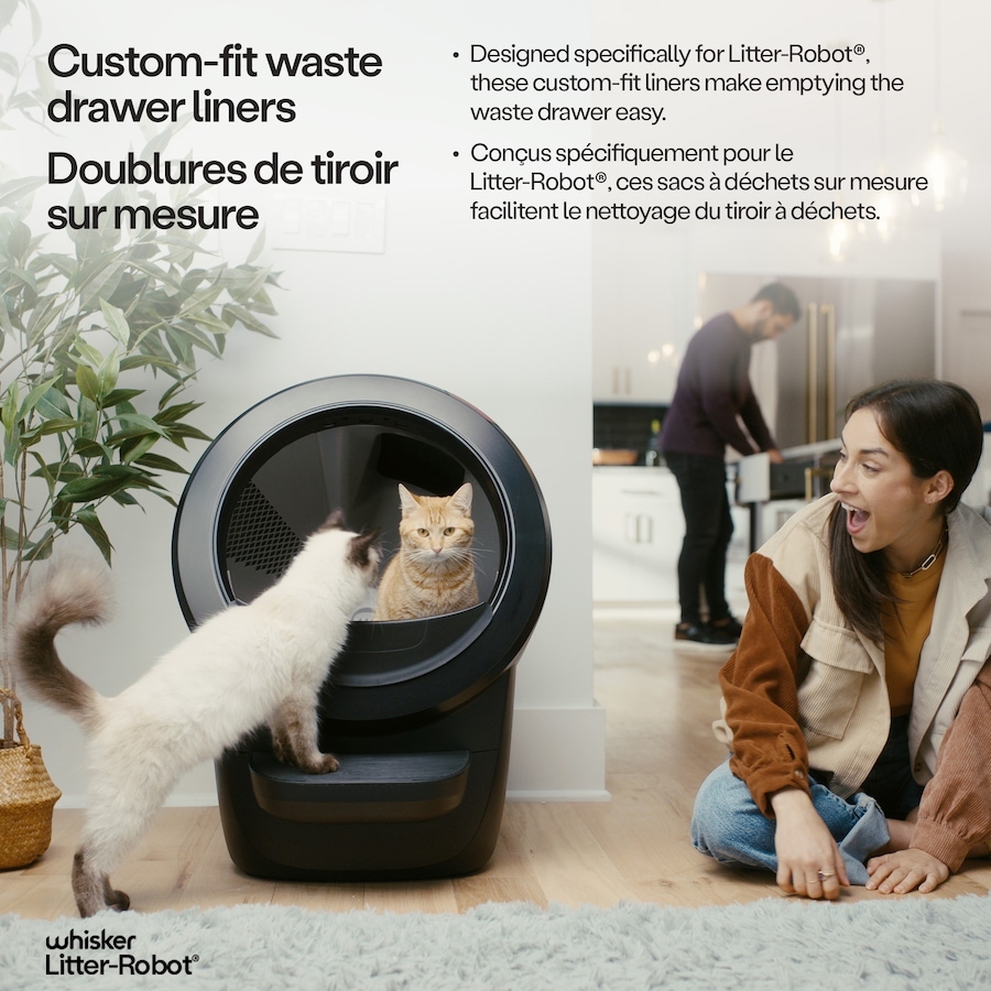 Image 737939_ALTMORE3.jpg, Product 737-939 / Price $35.00, Whisker Litter-Robot® Waste Drawer Liners (25-pack) from Whisker on TSC.ca's Home & Garden department