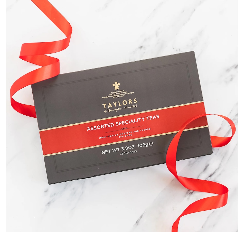 Image 737958.jpg, Product 737-958 / Price $29.95, Taylors of Harrogate Assorted Specialty Teas Gift Box (48 bags) from Dolce & Gourmando on TSC.ca's Kitchen department