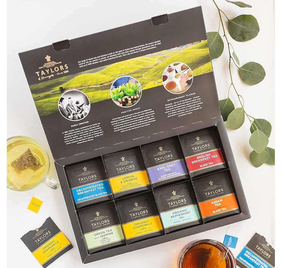 Image 737958_ALTMORE1.jpg, Product 737-958 / Price $29.95, Taylors of Harrogate Assorted Specialty Teas Gift Box (48 bags) from Dolce & Gourmando on TSC.ca's Kitchen department