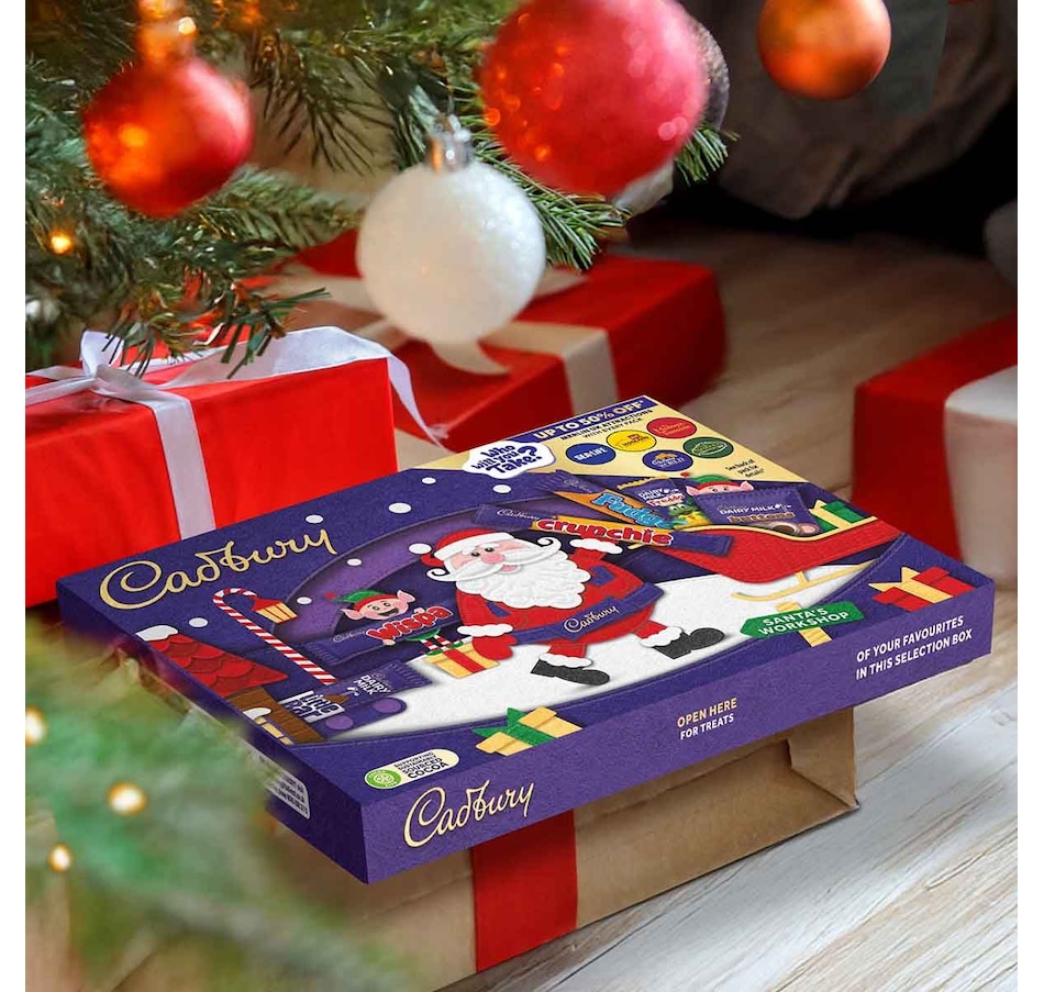 Image 737960_ALTMORE1.jpg, Product 737-960 / Price $21.95, Cadbury Medium Santa Selection Selection Box Festive Chocolates from Cadbury on TSC.ca's Kitchen department