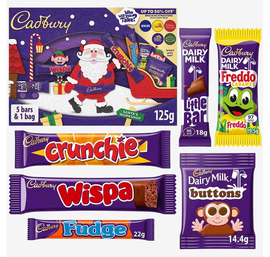 Image 737960_ALTMORE3.jpg, Product 737-960 / Price $21.95, Cadbury Medium Santa Selection Selection Box Festive Chocolates from Cadbury on TSC.ca's Kitchen department