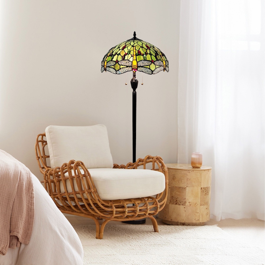 Image 737963_ALTMORE2.jpg, Product 737-963 / Price $549.99, Fine Art Lighting Tiffany Style Dragonfly Floor Lamp (green) from Fine Art Lighting on TSC.ca's Home & Garden department