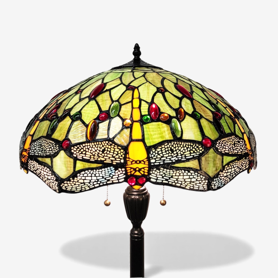 Image 737963_ALTMORE4.jpg, Product 737-963 / Price $549.99, Fine Art Lighting Tiffany Style Dragonfly Floor Lamp (green) from Fine Art Lighting on TSC.ca's Home & Garden department