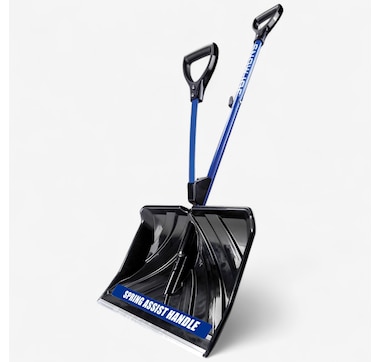 Snow Joe Shovelution 18" Back-Saving Snow Shovel with Spring-Assist Handle