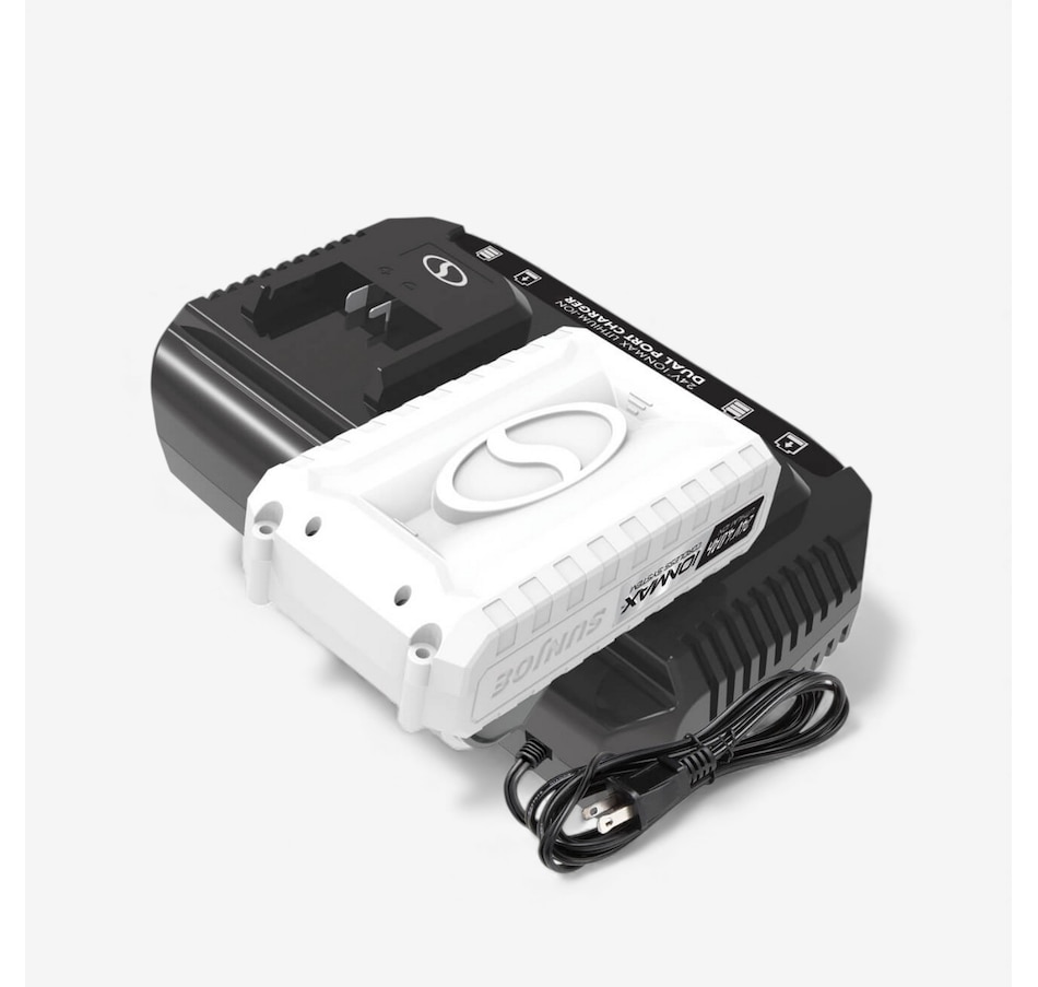 Image 737968_ALTMORE2.jpg, Product 737-968 / Price $79.99, Snow Joe 24-Volt Dual Port Quick Charge Docking Station for iBAT24 and 24-Volt BAT Series Batteries from Snow Joe & Sun Joe on TSC.ca's Electronics department