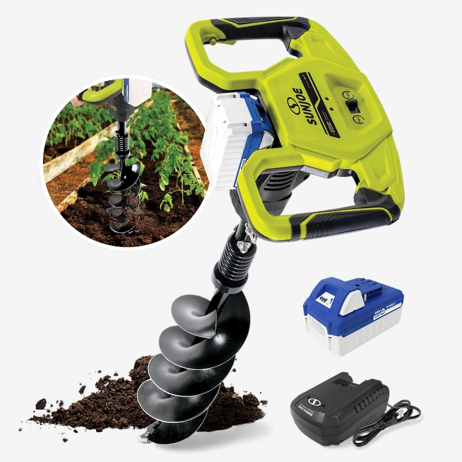 Image 737991_ALTMORE7.jpg, Product 737-991 / Price $699.99, Snow Joe 8" Ice Fishing Auger with 8.0-Ah 24V Battery from Snow Joe & Sun Joe on TSC.ca's Electronics department