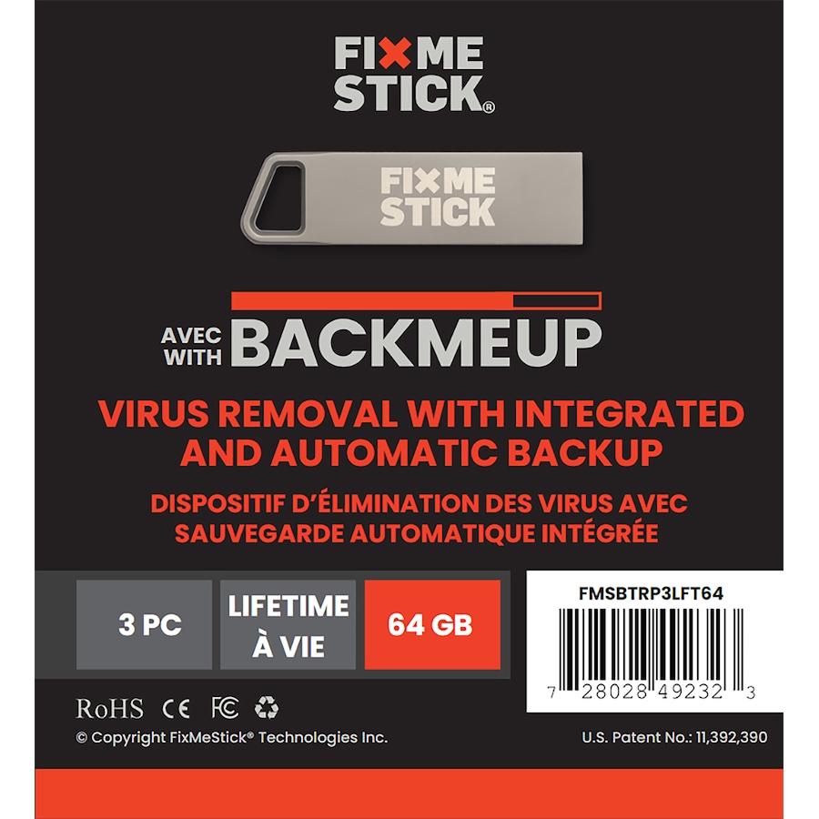 Image 738021_ALTMORE2.jpg, Product 738-021 / Price $389.99, FixMeStick with BackMeUp 64GB Lifetime for 3 PC's (2-pack) from FixMeStick on TSC.ca's Electronics department
