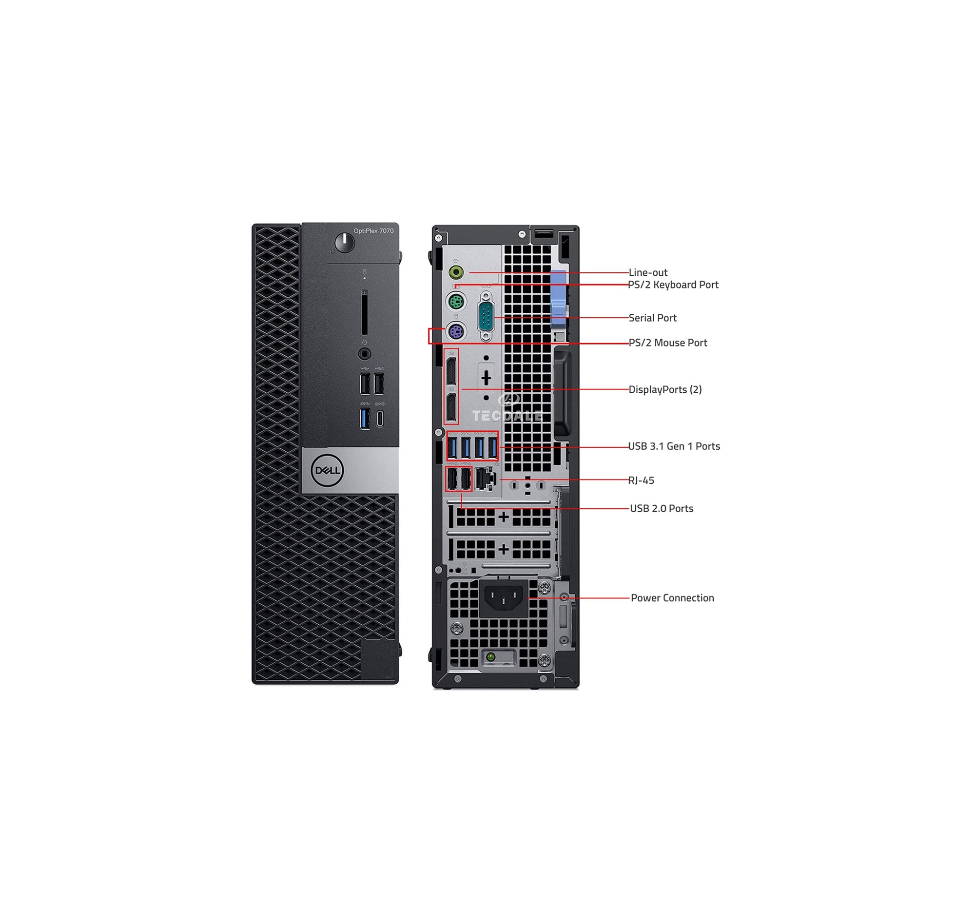 Dell OptiPlex 7070 SFF i7 32GB 2TB SSD (refurbished) - TSC.ca