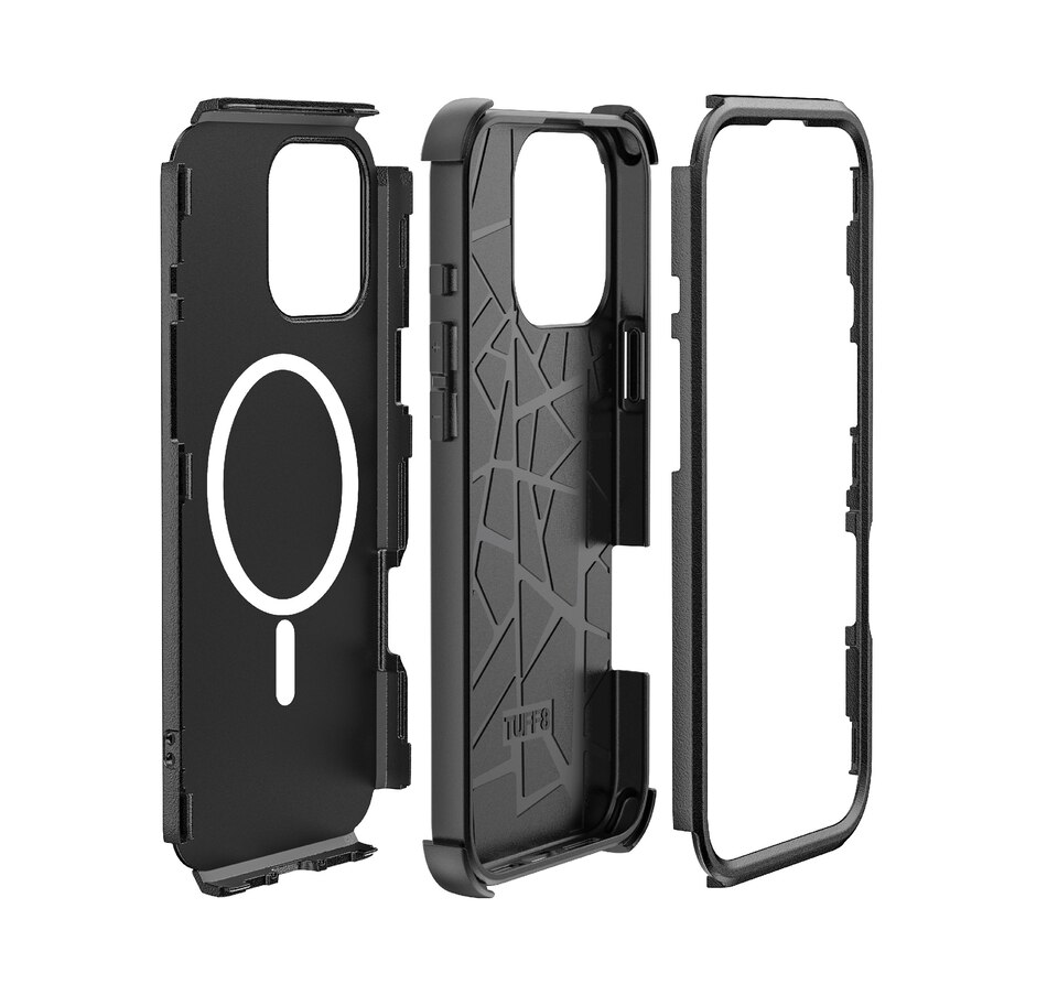 Image 738063_ALTMORE3.jpg, Product 738-063 / Price $59.99, Tuff8 Impact+ Three-Layer Protective Case with Holster for iPhone 16 Pro Max from LBT on TSC.ca's Electronics department