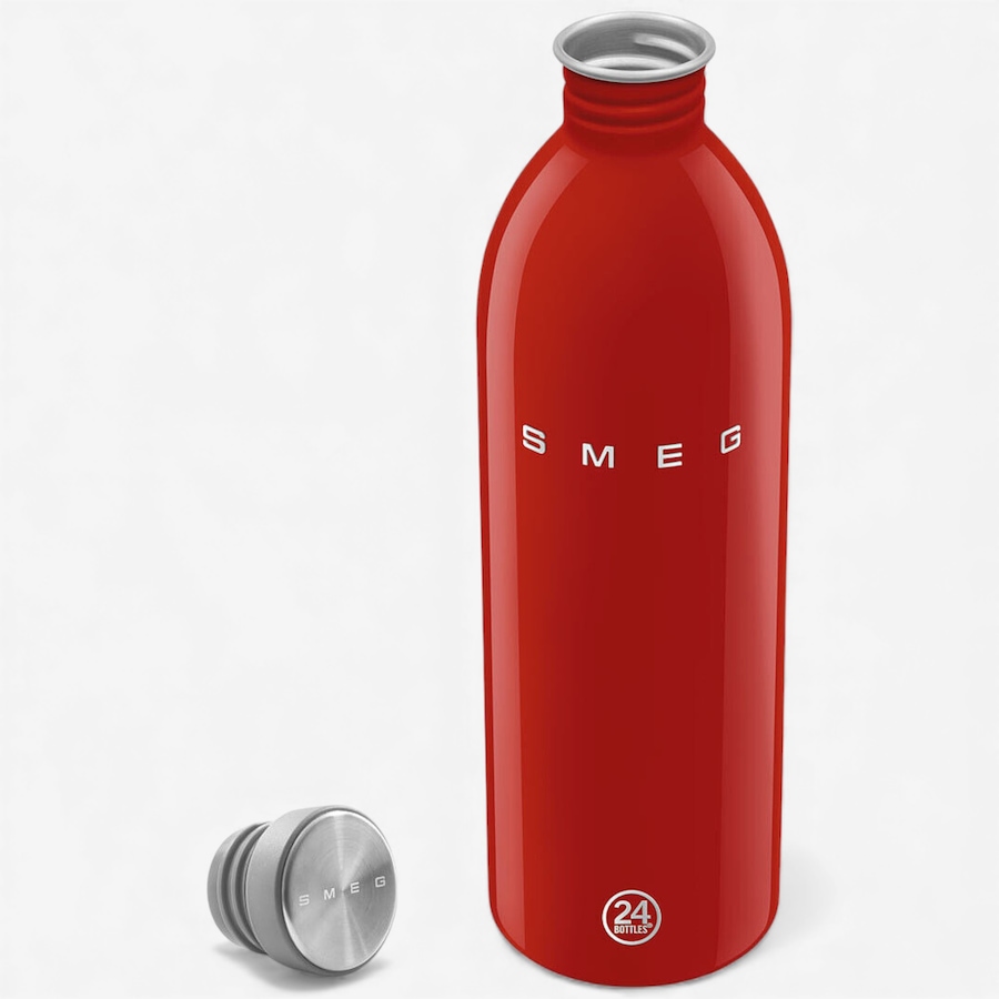 Image 738097_ALTMORE6.jpg, Product 738-097 / Price $69.99, SMEG Stainless Steel Water Bottle (Urban 1L) from Smeg on TSC.ca's Kitchen department