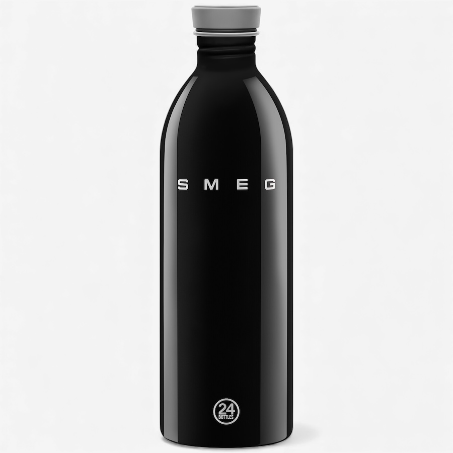 Image 738097_BLK.jpg, Product 738-097 / Price $69.99, SMEG Stainless Steel Water Bottle (Urban 1L) from Smeg on TSC.ca's Kitchen department