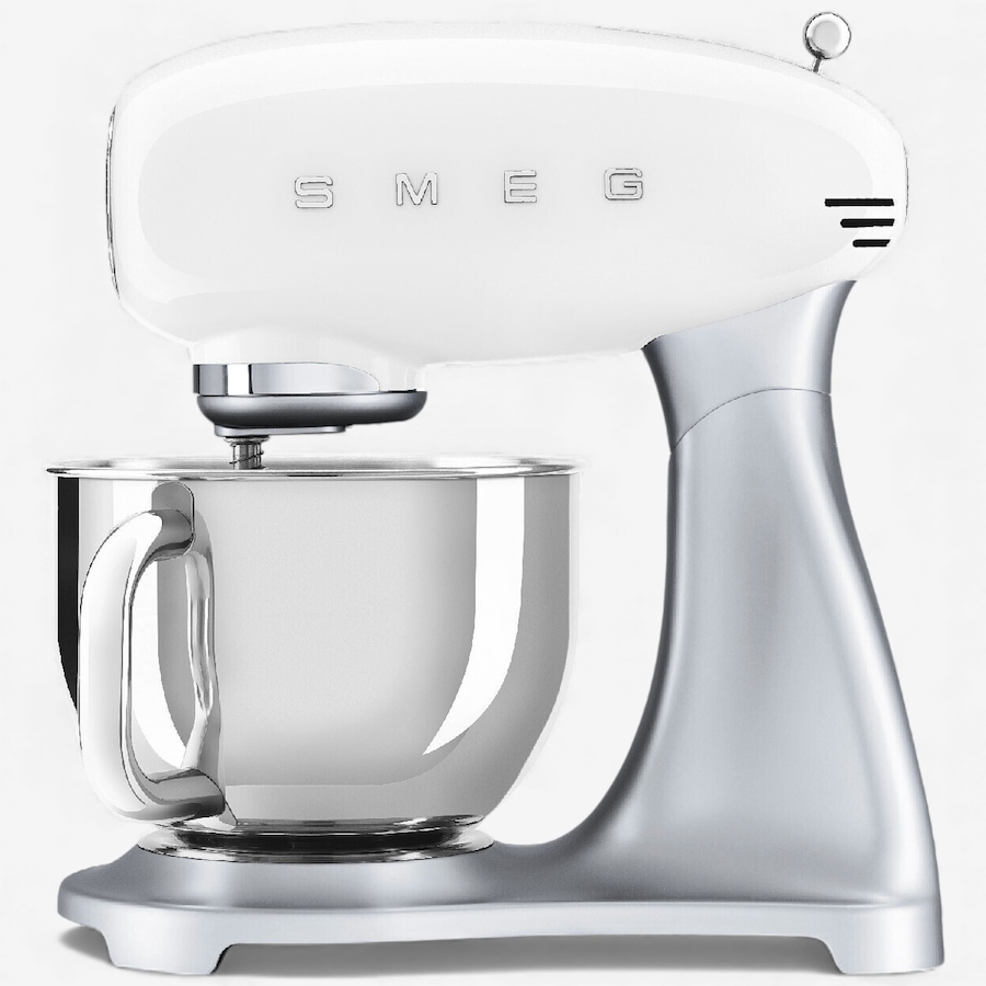 Image 738098_WHT.jpg, Product 738-098 / Price $449.99, SMEG '50s-Style Aesthetic Stand Mixer from Smeg on TSC.ca's Kitchen department