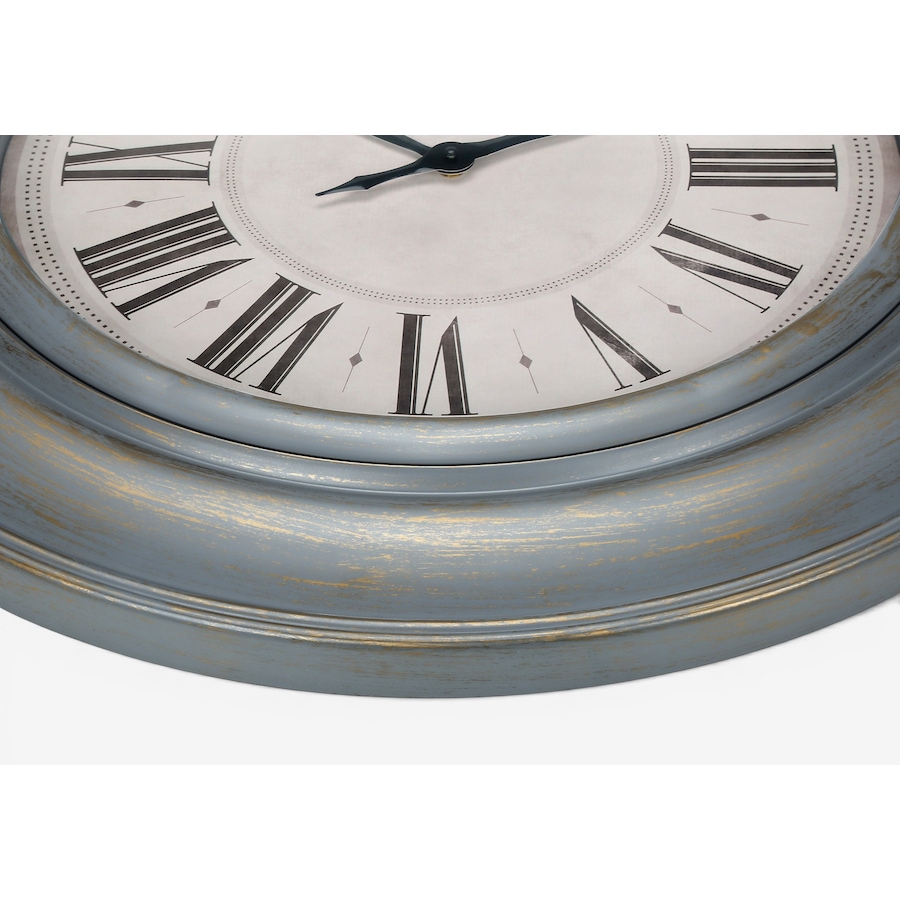 Image 738117_ALTMORE1.jpg, Product 738-117 / Price $84.99, Monarch Specialties Wall Clock (30" diameter, antique blue) from Monarch Specialties on TSC.ca's Home & Garden department