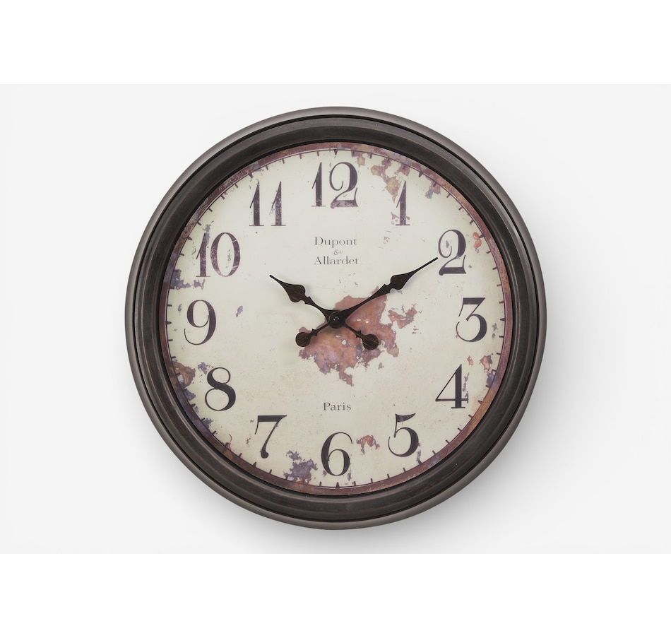 Image 738126.jpg, Product 738-126 / Price $44.99, Monarch Specialties Wall Clock (20" diameter, dark brown) from Monarch Specialties on TSC.ca's Home & Garden department