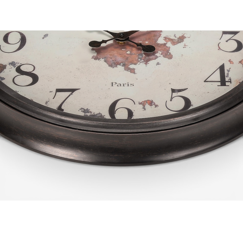 Image 738126_ALTMORE1.jpg, Product 738-126 / Price $44.99, Monarch Specialties Wall Clock (20" diameter, dark brown) from Monarch Specialties on TSC.ca's Home & Garden department