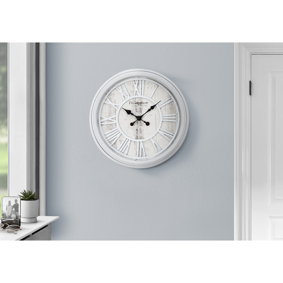 Image 738127_ALTMORE2.jpg, Product 738-127 / Price $44.99, Monarch Specialties Wall Clock (20" diameter, grey) from Monarch Specialties on TSC.ca's Home & Garden department