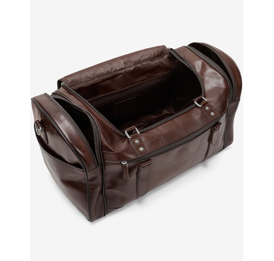 Image 738211_ALTMORE10.jpg, Product 738-211 / Price $409.99, Mancini Buffalo Carry-On Duffel Bag from Mancini Fine Leather on TSC.ca's Home & Garden department