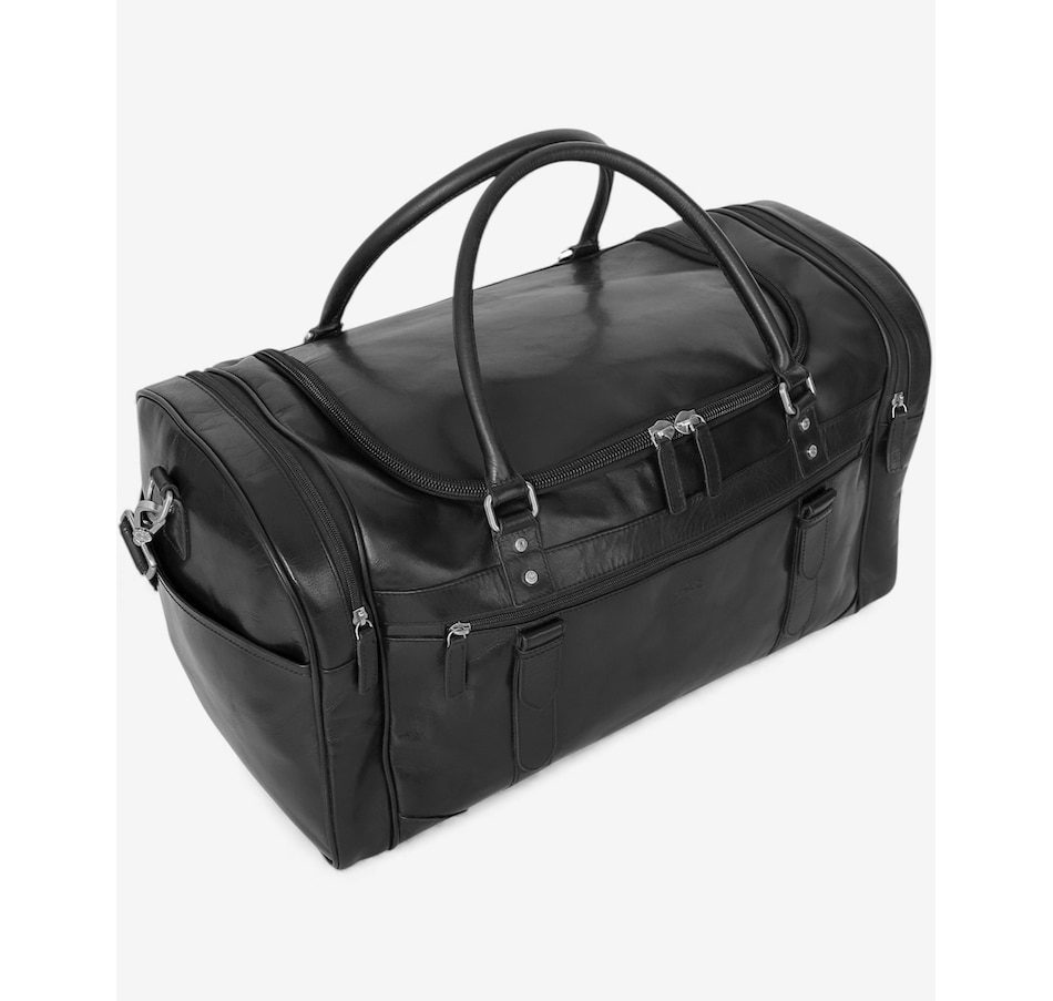 Image 738211_ALTMORE3.jpg, Product 738-211 / Price $409.99, Mancini Buffalo Carry-On Duffel Bag from Mancini Fine Leather on TSC.ca's Home & Garden department