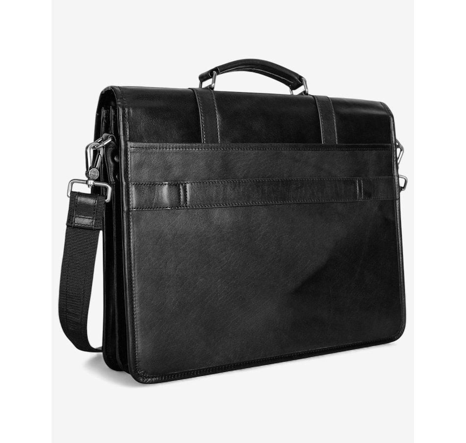 Image 738218_ALTMORE2.jpg, Product 738-218 / Price $371.99, Mancini Pelle d'Oro Double Compartment Briefcase from Mancini Fine Leather on TSC.ca's Electronics department