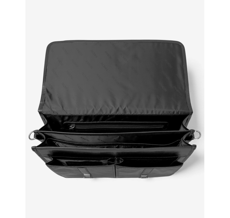 Image 738218_ALTMORE5.jpg, Product 738-218 / Price $371.99, Mancini Pelle d'Oro Double Compartment Briefcase from Mancini Fine Leather on TSC.ca's Electronics department