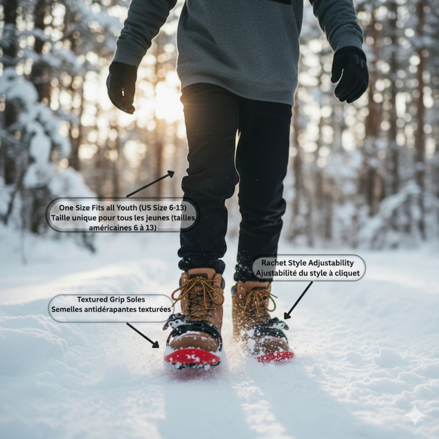 Image 738241_ALTMORE4.jpg, Product 738-241 / Price $34.99, Hurley Youth Freestyle Snow Skates (Red) from Hurley on TSC.ca's Home & Garden department