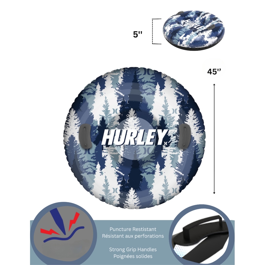 Image 738244_ALTMORE2.jpg, Product 738-244 / Price $39.99, Hurley 45" Racing Snow Tube from Hurley on TSC.ca's Home & Garden department