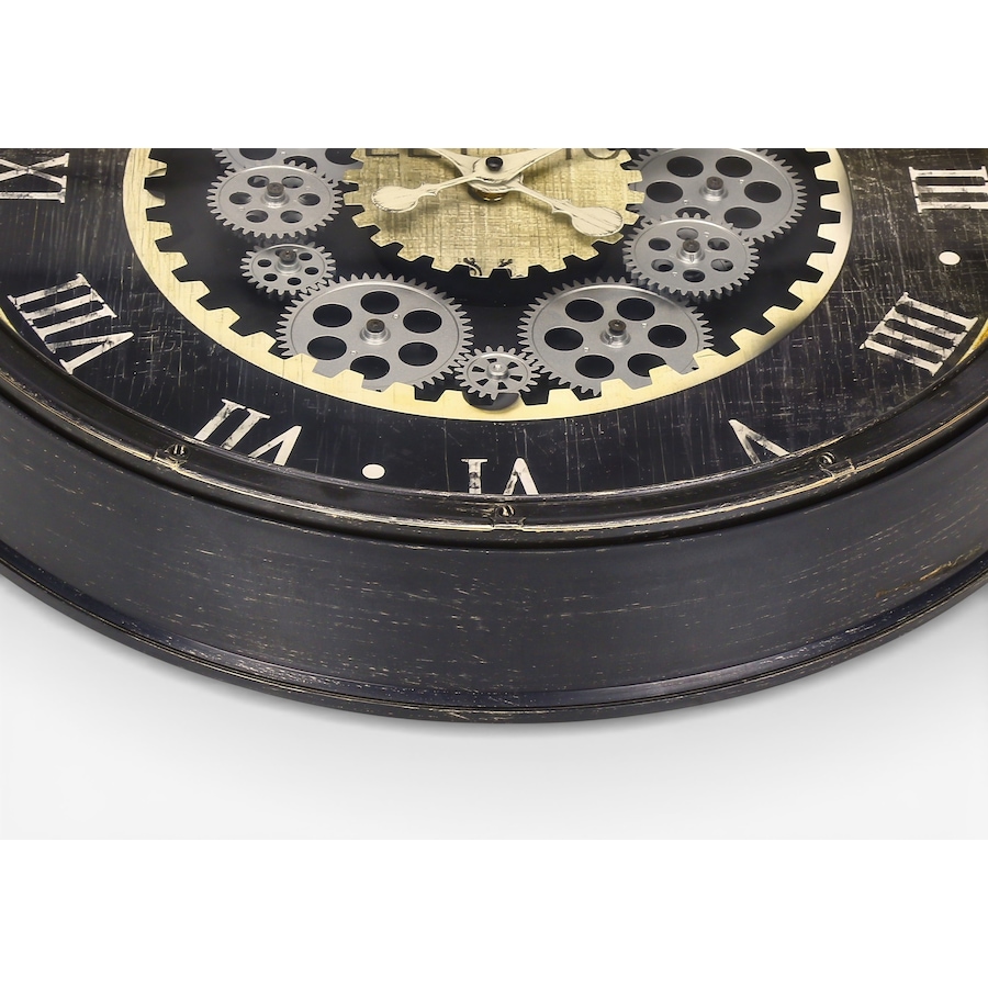 Image 738251_ALTMORE1.jpg, Product 738-251 / Price $74.99, Monarch Specialties Wall Clock (20" diameter, gear mechanism, brown) from Monarch Specialties on TSC.ca's Home & Garden department