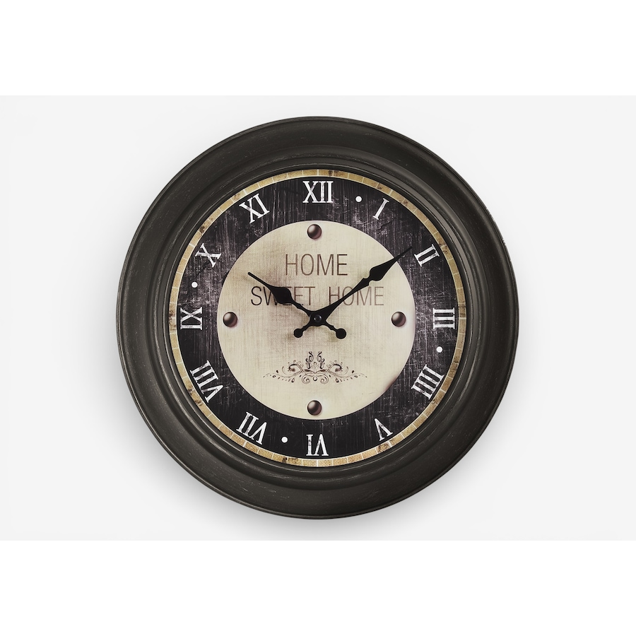 Image 738263.jpg, Product 738-263 / Price $29.99, Monarch Specialities Wall Clock (16" diameter, antique brown) from Monarch Specialties on TSC.ca's Home & Garden department