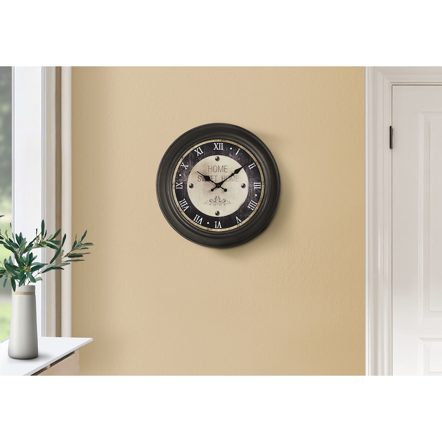 Image 738263_ALTMORE2.jpg, Product 738-263 / Price $29.99, Monarch Specialities Wall Clock (16" diameter, antique brown) from Monarch Specialties on TSC.ca's Home & Garden department