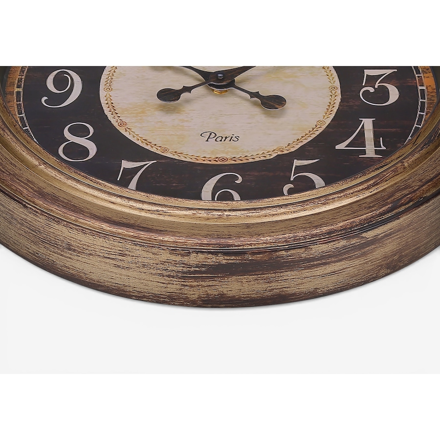 Image 738270_ALTMORE1.jpg, Product 738-270 / Price $44.99, Monarch Specialities Wall Clock (18" diameter, antique brown) from Monarch Specialties on TSC.ca's Home & Garden department