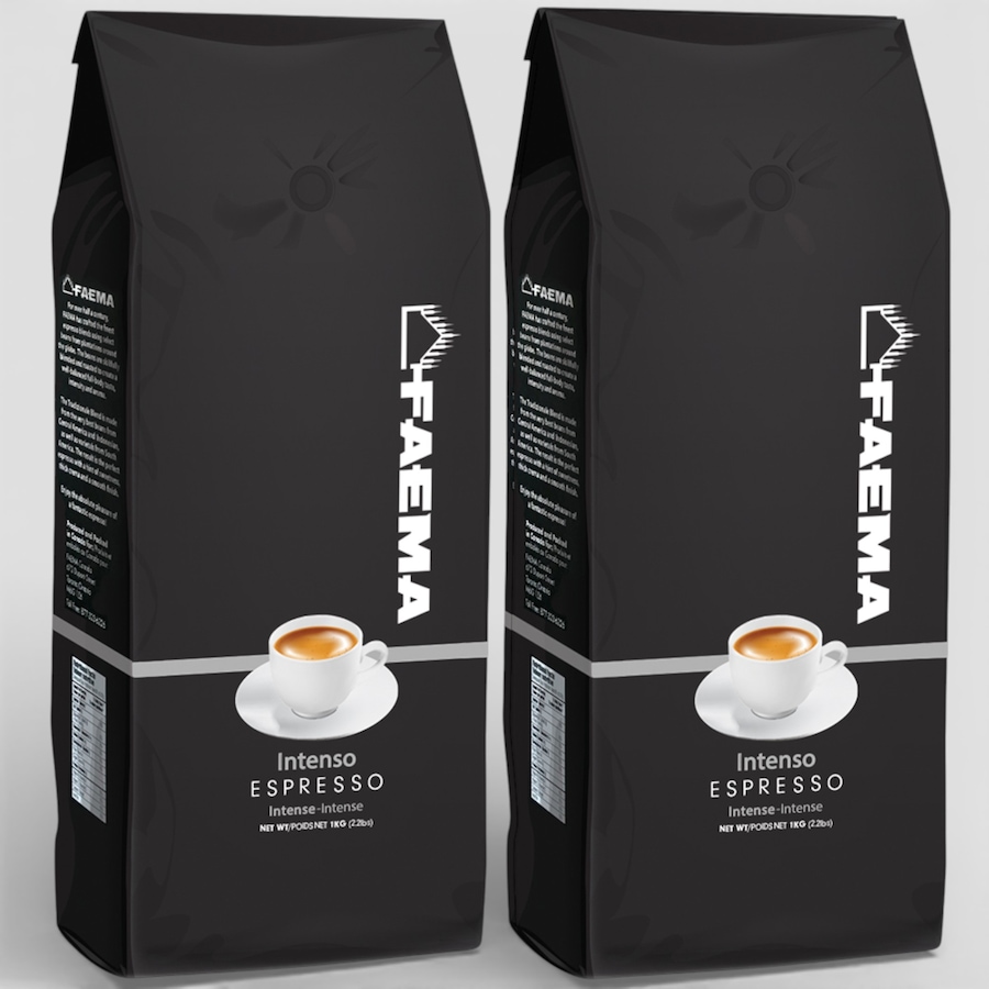 Image 738294.jpg, Product 738-294 / Price $67.99, Faema Intenso Espresso Beans (2-pack, 1 kg each) from Faema on TSC.ca's Kitchen department