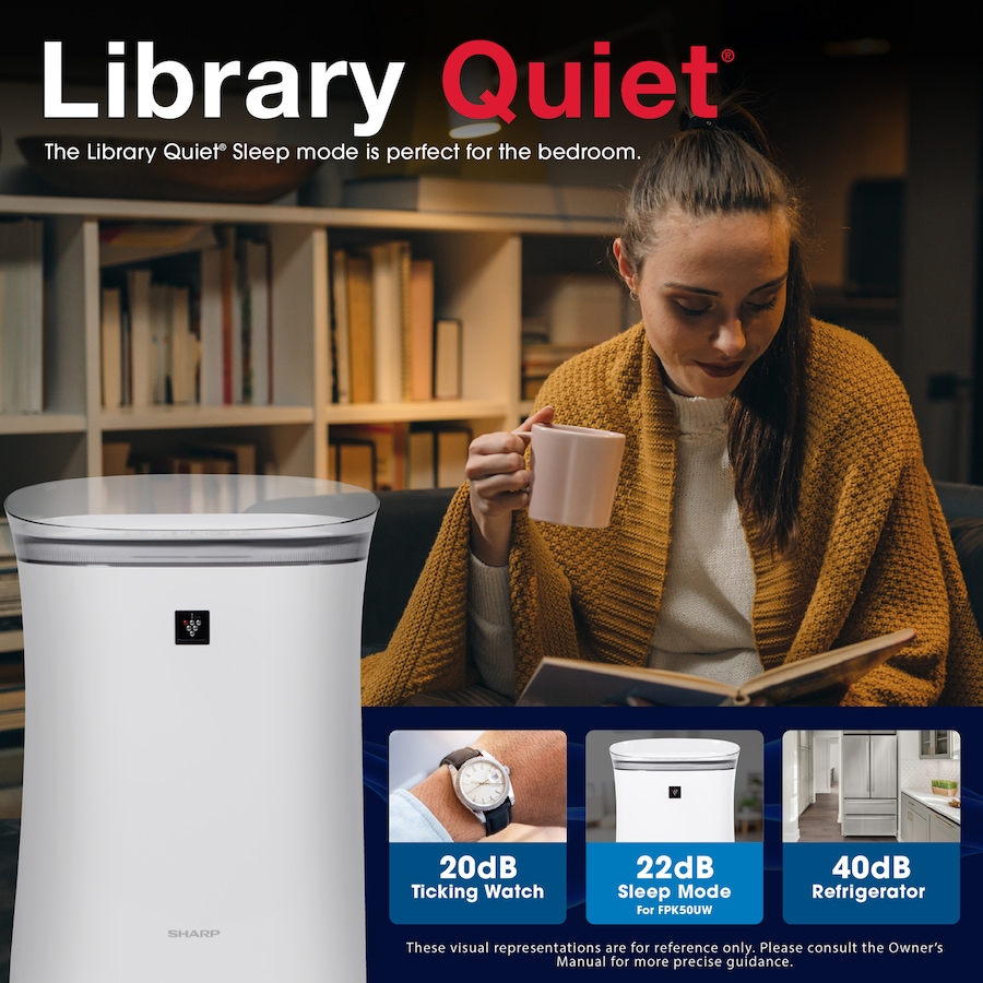 Image 738299_ALTMORE12.jpg, Product 738-299 / Price $349.99, Sharp FP-K50UW Plasmacluster Air Purifier from Sharp on TSC.ca's Home & Garden department