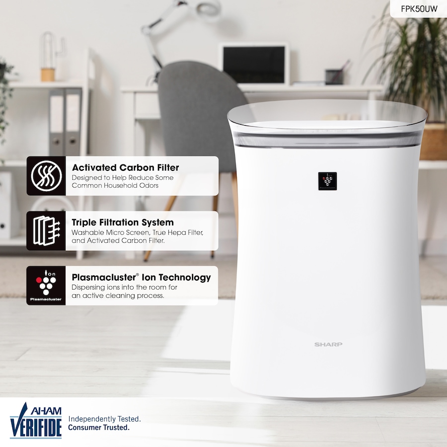 Image 738299_ALTMORE6.jpg, Product 738-299 / Price $349.99, Sharp FP-K50UW Plasmacluster Air Purifier from Sharp on TSC.ca's Home & Garden department