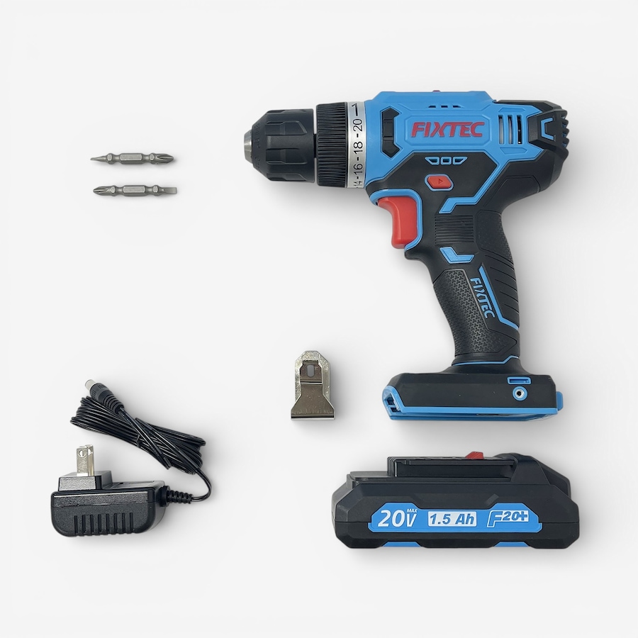 Image 738303.jpg, Product 738-303 / Price $49.99, Fixtec 20V Cordless Drill with Battery and Charger from Fixtec on TSC.ca's Home & Garden department
