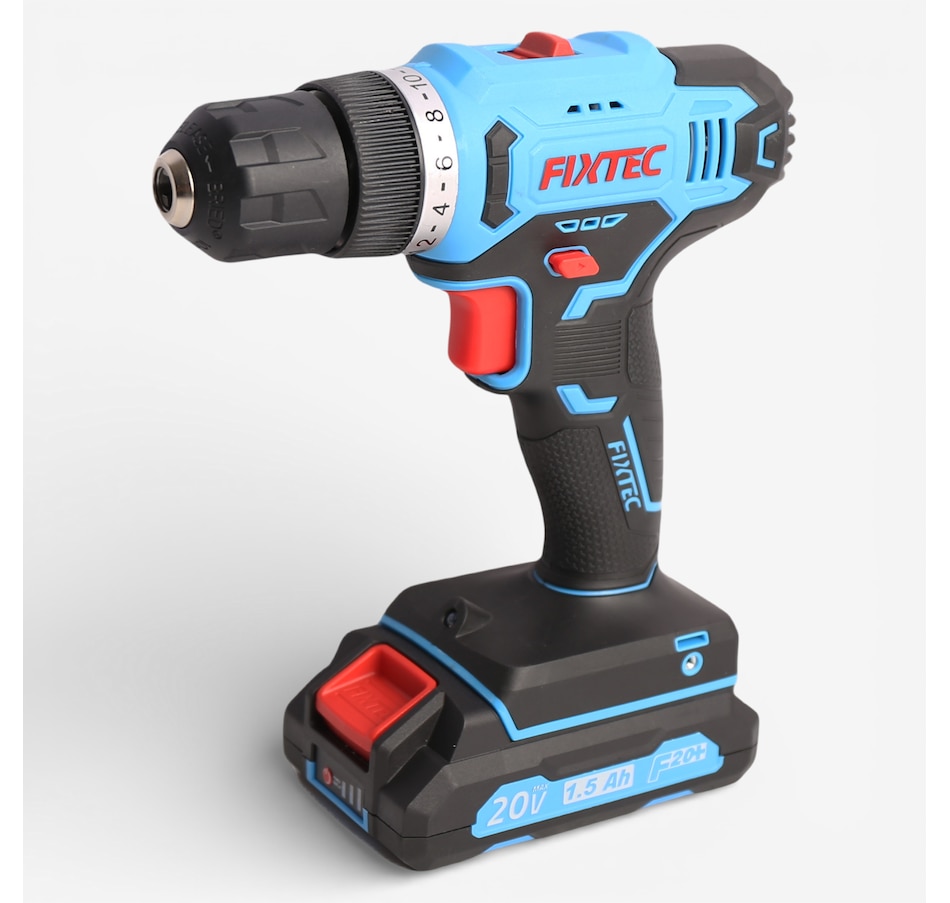 Image 738304_ALTMORE5.jpg, Product 738-304 / Price $199.99, Fixtec 20V Cordless Drill Kit with Battery, Charger and Accessories (221 pieces) from Fixtec on TSC.ca's Home & Garden department