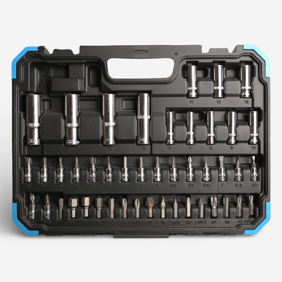 Image 738308_ALTMORE3.jpg, Product 738-308 / Price $99.99, Fixtec 1/2" and 1/4" Drive Ratchet and Socket Mechanics Set (94 pieces) from Fixtec on TSC.ca's Home & Garden department