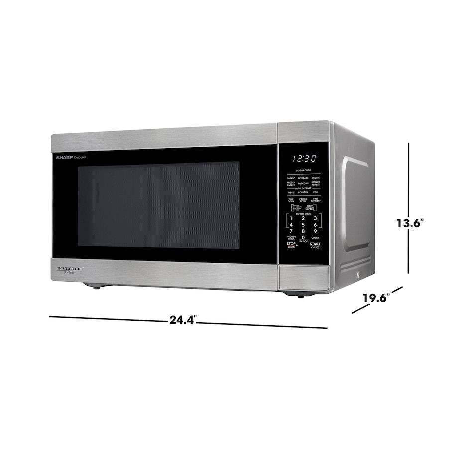 Image 738312_ALTMORE6.jpg, Product 738-312 / Price $379.99, Sharp 1200-Watt Inverter Technology Countertop Microwave Oven (2.2 cu. ft.) from Sharp on TSC.ca's Kitchen department