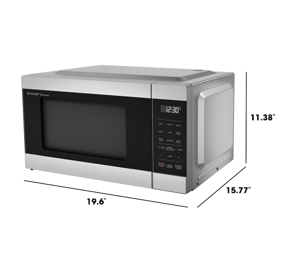 Image 738313_ALTMORE5.jpg, Product 738-313 / Price $299.99, Sharp 900-Watt Microwave, Bake, Roast, Convection and Air Fryer (0.9 cu. ft.) from Sharp on TSC.ca's Kitchen department