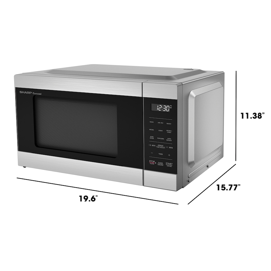Image 738313_ALTMORE5.jpg, Product 738-313 / Price $299.99, Sharp 900-Watt Microwave, Bake, Roast, Convection and Air Fryer (0.9 cu. ft.) from Sharp on TSC.ca's Kitchen department
